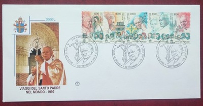 PAPIEŻ JAN PAWEŁ II - FDC WATYKAN 2000