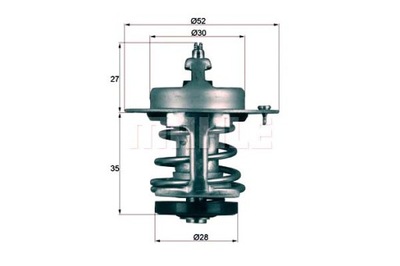 Mahle термостат honda civic i shuttle 1.5 an an фото №1