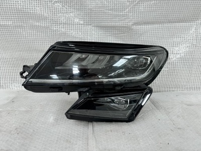 Skoda kodiaq левая лампа full led фото №1