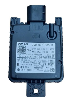 Радар асистент перемикання поперечина руху acc 2q0907685k оригінал новий фото №1