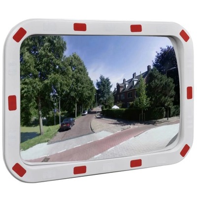 Convex lustro drogowe prostokątne 40 x 60 cm z od