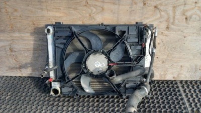 Bmw e60 e61 2.0d радиатор вентилятор комплект фото №1