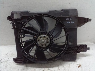 Вентилятор радиатора renault scenic ii megane ii фото №1