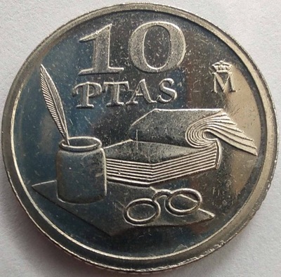 0439 - Hiszpania 10 peset, 1995