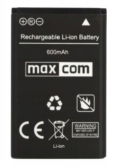 ORYGINALNA Bateria Maxcom MM426 BL-5C 600 mAh