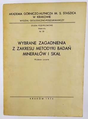 Wybrane zagadnienia z zakresu metodyki badań...