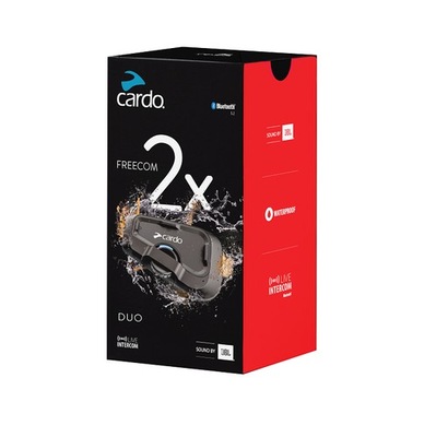 CARDO Freecom 2x Duo Interkom Motocyklowy SCALA