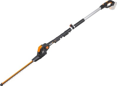 Worx nożyce do żywopłotu 20v, 45cm, wysięgnik 2,8m, bez aku i ład