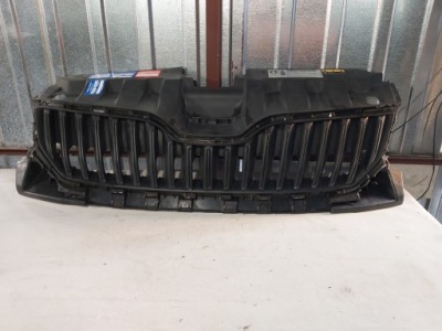 Решітка радіатора решітка радіатора радіатора skoda fabia iii 6v0853653 фото №1