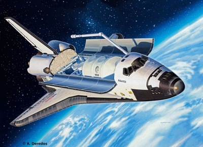 PROM KOSMICZNY 1/144 /04544/ SPACE SHUTTLE ATLAN