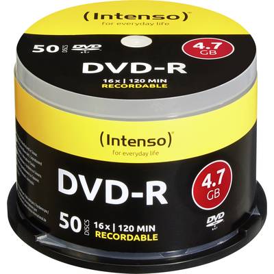 Płyta DVD Intenso DVD-R 4,7 GB 50 szt. E4C144