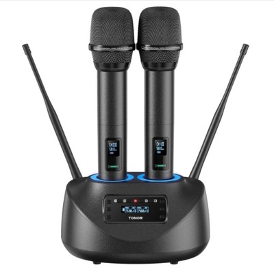 Mikrofony bezprzewodowe TONOR, Bezprzewodowy ręczny system mikrofonowy UHF