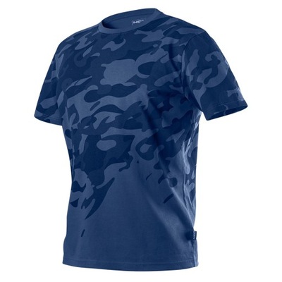 T-shirt roboczy koszulka Camo Navy, L NEO 81-603-L