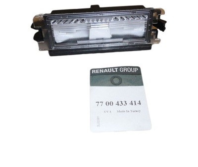 Лампа номерного знака rej renault clio ii 7700433414 org фото №1