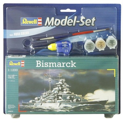 MODEL STATKU MODEL SET BISMARCK REVELL MR-65802