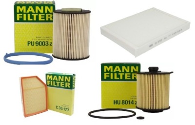 Набор фильтров mann-filter volvo v70 3 фото №1
