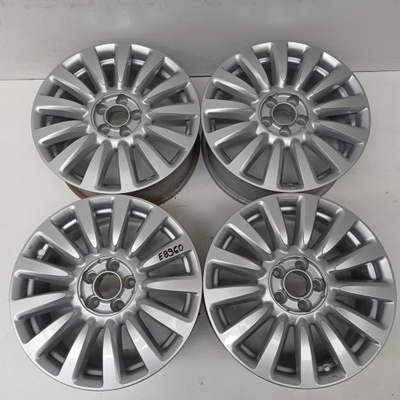 ALLOY WHEELS (TITANIUM) 5X98 16 FIAT 500L DOBLO TIPO NEW (E8960)  