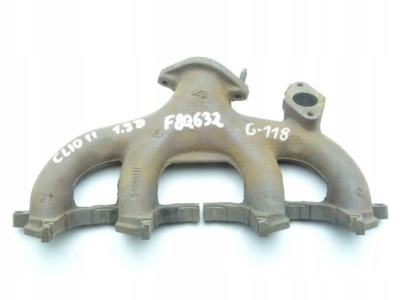 Renault clio ii 98-05 1.9 d колектор випускний фото №1