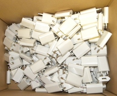 Ładowarka sieciowa USB 1A- 10szt.