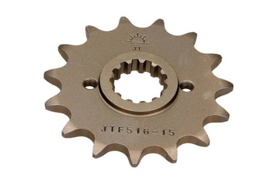 JT SPROCKET ENGRANAJE DE ACCIONAMIENTO PARTE DELANTERA MOTO. DE ACERO  