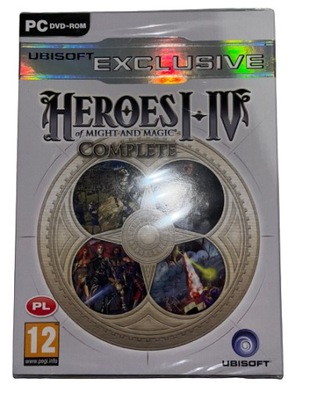 HEROES OF MIGHT AND MAGIC I-IV COMPLETE PL NOWA
