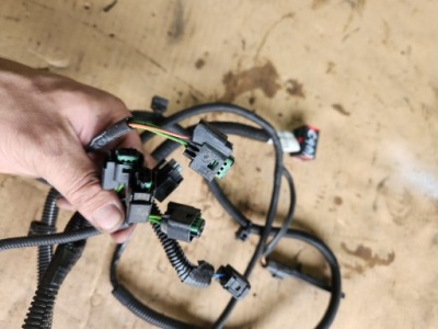 Citroen c4 ii lift жгут бампера задняя 6xpdc keyless najbogatsza 9810489380 фото №1