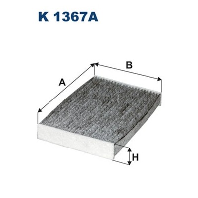 FILTR, VENTILACIÓN PRZESTRZENI PASAZERSKIEJ FILTRON K 1367A  