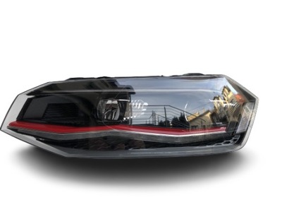 Лампа перед левая full led vw polo vi 2g1941773a фото №1