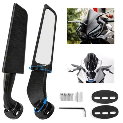 2ШТ ДЗЕРКАЛА ДЗЕРКАЛО ДЛЯ YAMAHA YZF R6 R1 R25 R3 R125 R15 