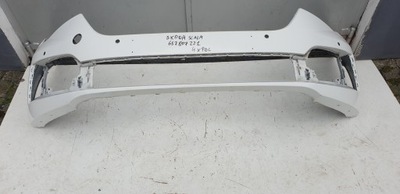 Skoda scala 657807221 бампер передний 4xpdc фото №1