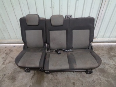 Заднє сидіння сидіння спинка підголівники fiat doblo 2 ii opel combo d фото №1