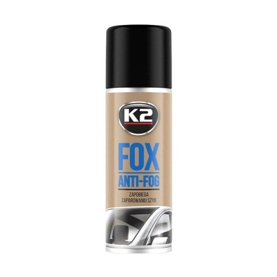 K2 FOX PREPARAT SPRAY ANTYPARA ZAPOBIEGA PAROWANIU SZYB 150ML