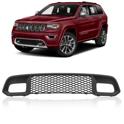 Jeep grand cherokee iv wk2 2017-21 решётка радиатора бампера bez радара 68310773aa фото №1