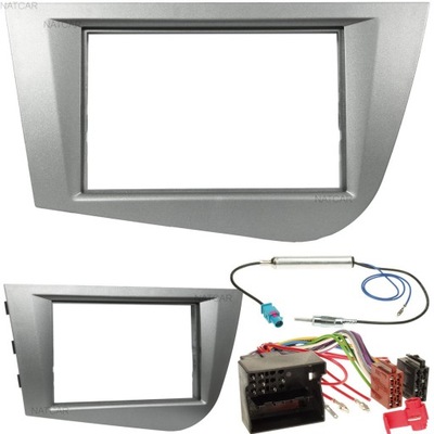 FRAME ON RADIO 2DIN SEPARATOR CONNECTOR ISO SEAT LEON - milautoparts-fr.ukrlive.com