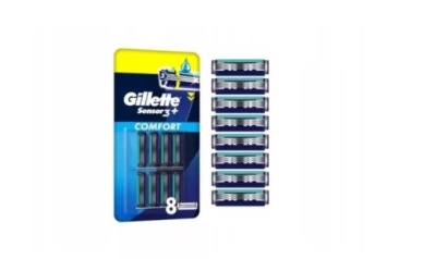 WKŁADY DO MASZYNKI GILLETTE SENSOR 3+ COMFORT 8 SZT