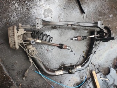 Renault twingo iii подвеска oś задняя a453507800 фото №1