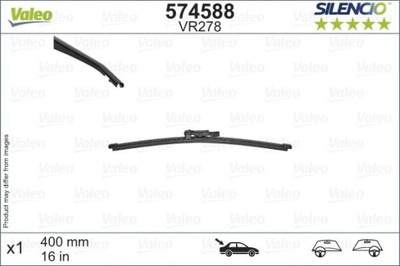 LIMPIAPARABRISAS ESCOBILLAS SILENCIO OPEL VIVARO, FIAT TALENTO 06.14- PARTE TRASERA JUEGO VA  