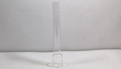 #43 KOSMOS KRISTALL 10'' STARY KLOSZ KOMINEK DO LAMPY WYS.25CM ŚR.39MM