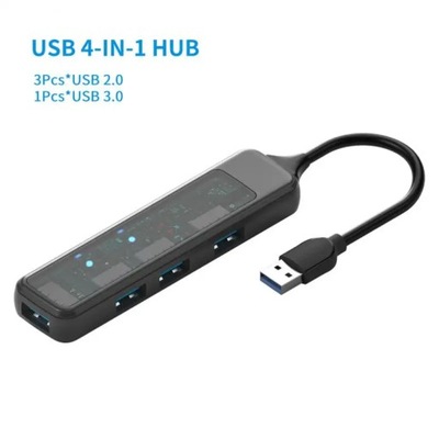 USB-C 3.0 HUB Splitter HUB SD/TF Card Reader Slot 4 In 1 USB 3.0 2.0~8497