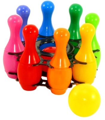 Kręgle MINI w siatce