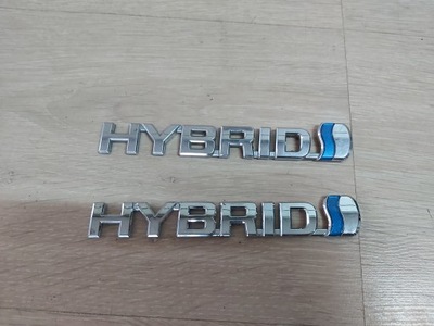 Toyota emblemat HYBRID Prius Auris C-HR Yaris