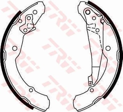 TRW GS8639 SET PADS BRAKE - milautoparts-fr.ukrlive.com