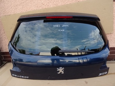 Peugeot 3008 i кришка багажника задня 2009r фото №1
