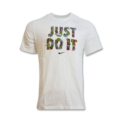 Koszulka męska Nike Seasonal 'Just do it' T-shirt White