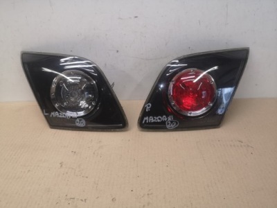 Лампа задня w кришка права + ліва mazda 3 bk lift 06-09 hb 5d 5двері фото №1