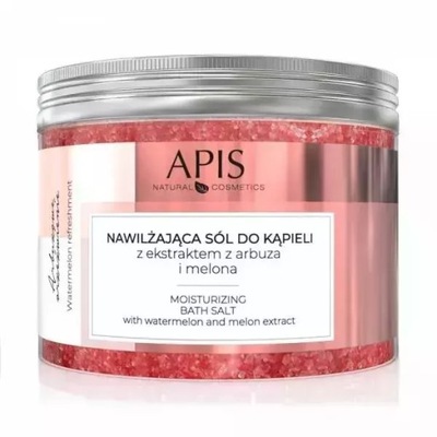 Apis Sól do kąpieli nawilżająca Arbuz 650g