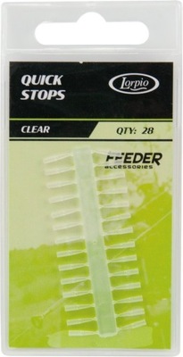 STOPERY LORPIO QUICKSTOPS CLEAR 28SZT