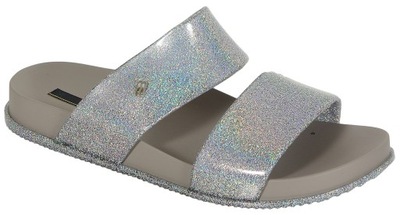 Melissa Cosmic AD klapki silver/glitter 35-36