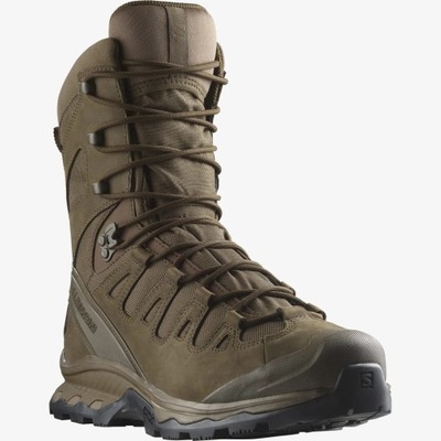 QUEST 4D FORCES HIGH GTX EN earth brown 42/8UK BUTY SALOMON WOJSKOWE