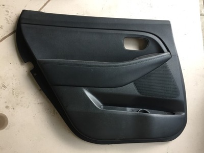 Kia carens iv 13- обшивка дверь левый задняя кожа фото №1